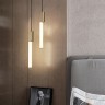 Скандинавская дизайнерская подвесная лампа золотого цвета