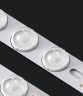 Потолочный светильник 60x60см (квадратная) в стиле hi-tech цвет белый