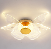 Потолочный светильник двухслойная форма бабочки в дизайнерском стиле для коридора 12Вт