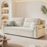 Роскошный мягкий диван из высококачественной ткани белого цвета