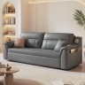 Роскошный мягкий диван из высококачественной ткани серого цвета