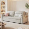 Роскошный мягкий диван из высококачественной ткани молочного цвета