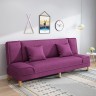 Многофункциональный тканевый дизайнерский диван-кровать фиолетового цвета