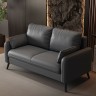 Дизайнерский диван в итальянском стиле темно-серого цвета