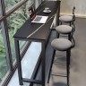Шикарный барный столик минимализм черного цвета