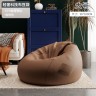Шикарный мягкий кресло-мешок коричневого цвета