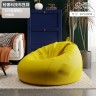 Шикарный мягкий кресло-мешок желтого цвета