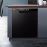 Посудомоечная встроенная машина Haier EYW152286BK черного цвета