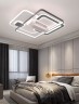 Потолочный вентилятор со светильником без лопастей 62x62см в минималистическом стиле 50Вт