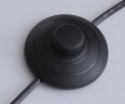 Торшерный светильник 165см в минималистическом стиле черного цвета