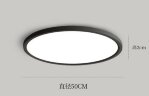 Потолочный светильник d50см (круглая) скандинавский дизайн 48Вт