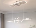 Потолочный светильник форма вихря  с вентилятором без лопастей, в стиле hi-tech  50Вт